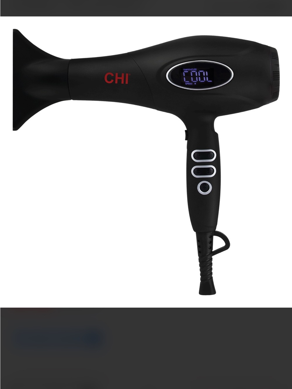 CHI Black Professional Digital Hair Dryer